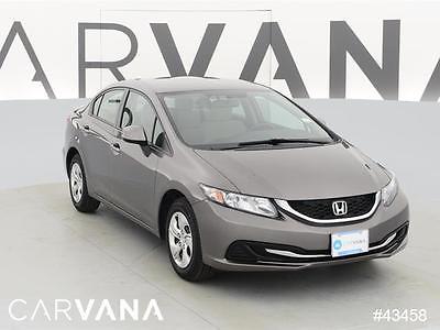 2013 Honda Civic Civic LX Brown 2013 CIVIC with 21809 Miles for sale at Carvana