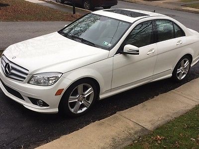 2010 Mercedes-Benz C-Class Sport 4D Sedan White 2010 C300 with Extended Warranty (unlimited miles) Great Clean Condition