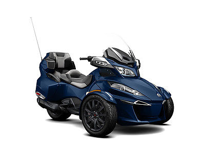 Can-Am RT-S 6-Speed Semi-Automatic (SE6)  2016 Can-Am Spyder Roadster RT-S SE6 Trike New Blue