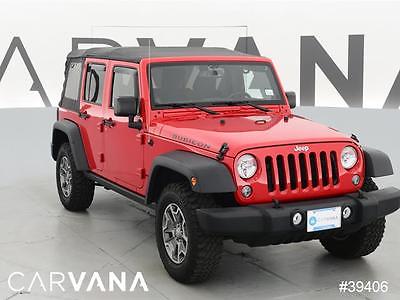 2014 Jeep Wrangler Rubicon Flame Red Clearcoat 2014 Wrangler Unlimited with 18,955 Miles for sale at Carvan