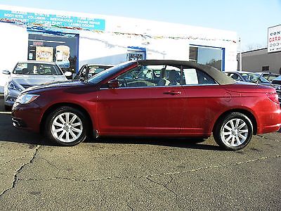 2011 Chrysler 200 Series Red 2011 Chrysler 200 Touring Red Convertible