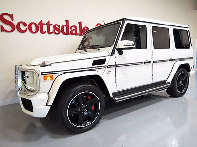 2013 Mercedes-Benz G-Class ONLY 15K MILES, WHITE on WHITE, FULLY OPTIONS, AS 13 MBZ G63 AMG * ONLY 15K MILES!! WHITE-WHITE, BLACK PIANO WOOD, EVERY OPTION!!