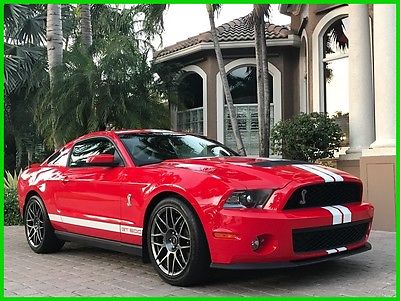 2011 Ford Mustang Shelby GT500 Coupe 2-Door 2011 Ford Mustang Shelby GT500 16K MILES! NAVIGATION! MANUAL! CLEAN CARFAX!