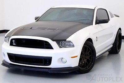 2013 Ford Mustang Shelby GT500 Coupe 2-Door 13 Ford Mustang Shelby GT500 SVT Track Package Shaker Audio