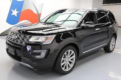 2017 Ford Explorer  2017 FORD EXPLORER LIMITED DUAL SUNROOF NAV 3RD ROW 21K #A23641 Texas Direct