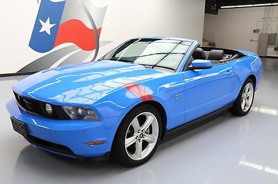 2010 Ford Mustang GT Convertible 2-Door 2010 FORD MUSTANG GT PREM CONVERTIBLE LEATHER 19'S 56K #123938 Texas Direct Auto