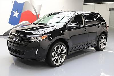 2014 Ford Edge Sport Sport Utility 4-Door 2014 ford edge sport awd htd leather rear cam 22 s 35 k a 81827 texas direct auto