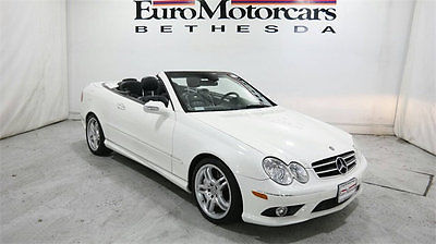 2006 Mercedes-Benz CLK-Class 2dr Cabriolet AMG 5.5L mercedes benz clk 55 500 clk clk55 amg cabriolet white sl sl55 06 07 08 09 white