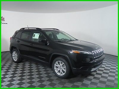 2017 Jeep Cherokee Sport FWD I4 SUV Backup Camera UConnect 5.0in EASY FINANCING! New Black 2017 Jeep Cherokee Bluetooth Cloth Seats