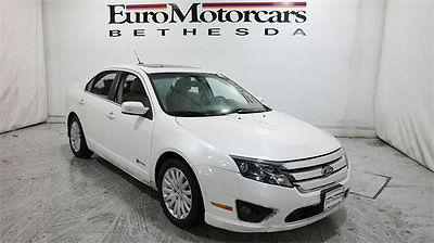2010 Ford Fusion 4dr Sedan Hybrid FWD ford fusion hybrid fwd 10 11 12 13 leather navigation best deal mpg used white