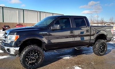 2014 Ford F-150 XLT Crew Cab Pickup 4-Door XLT Super Crew 4x4 5.0L 5in Lift 20in Alloy Wheels Runs and Drives Excellent