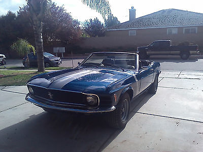 1970 Ford Mustang  1970 ford mustang convertible