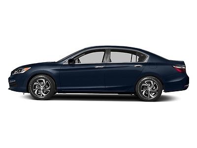 2017 Honda Accord LX CVT LX CVT New 4 dr Sedan CVT Gasoline 2.4L 4 Cyl  Obsidian Blue Pearl