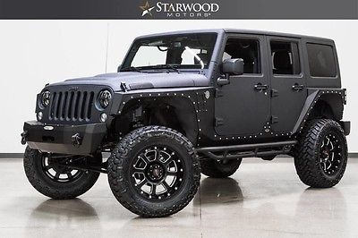 2017 Jeep Wrangler  2017 Jeep Wrangler Unlimited Sport Lifted 4X4 Wheels Finance Shipping