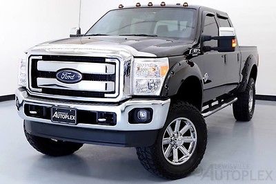 2014 Ford F-250  14 Ford F250 Lariat 6 Inch Pro Comp Lift 20 Inch Wheels Navigation Sunroof