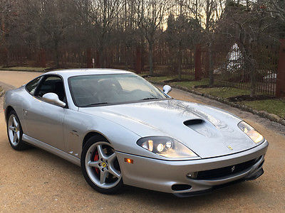 2001 Ferrari 550  maranello investment exotic 6 speed v12 collector serviced free shipping clean