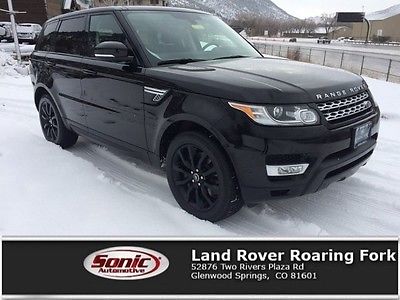 2014 Land Rover Range Rover Sport Supercharged 2014 Land Rover Range Rover Sport Supercharged 13784 Miles Santorini Black Sport