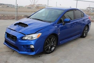 2016 Subaru WRX Man Premium 2016 Subaru WRX Man Premium Damaged Salvage Only 15K Miles Priced to Sell L@@K!