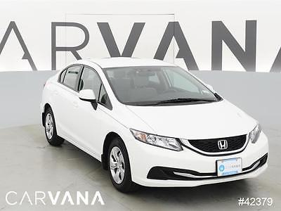 2013 Honda Civic Civic LX WHITE 2013 CIVIC with 36050 Miles for sale at Carvana
