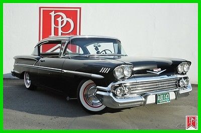 1958 Chevrolet Bel Air/150/210 Sport Coupe 1958 Bel Air Sport Coupe, 350ci Automatic, Black on Black /grey two tone  - MINT