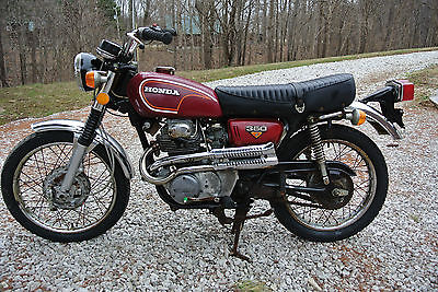 1972 Honda CL  1972 Honda CL350 K2 Scrambler Motorcycle