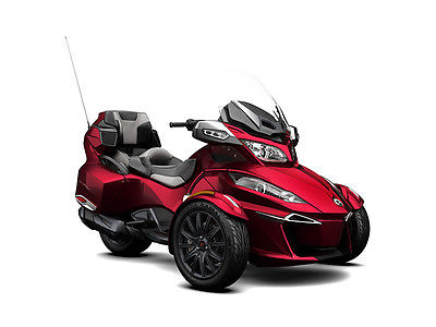 Can-Am Spyder RT-S 6-Speed Semi-Automatic (SE6)  2016 Can-Am Spyder Roadster RT-S SE6 Trike New Red