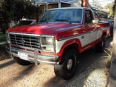 1985 Ford F-150 XLT 1985 ford truck