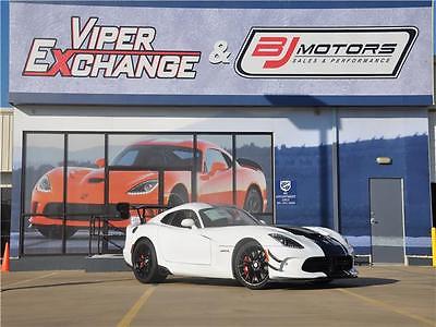 2017 Dodge Viper ACR 2017 Dodge Viper ACR 98 Miles Viper White Clearcoat 2dr Car 10 Cylinder Engine 8