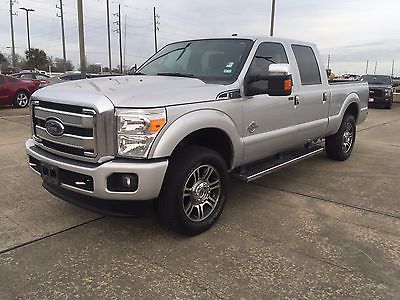 2015 Ford F-250 Platinum Certified 2015 Ford F-250SD Platinum 4WD Truck Crew Cab Power Stroke
