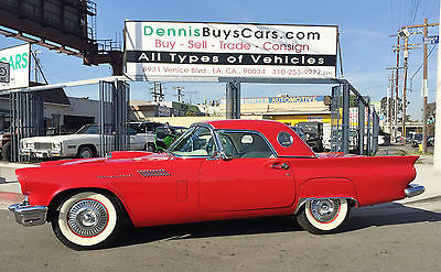 1957 Ford Thunderbird Base Convertible 2-Door 1957 Ford Thunderbird Base Convertible 2-Door 312 V8