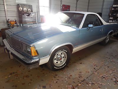 1981 Chevrolet El Camino CONQUISTA 1981 chevrolet el camino