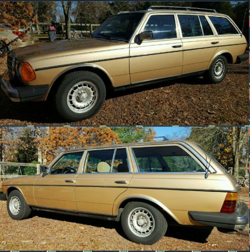 1984 Mercedes-Benz 300-Series  1984 mercedes 300tdt w123 wagon diesel