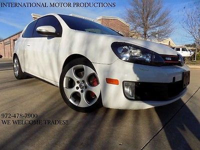 2010 Volkswagen Golf -- 2010 Volkswagen GTI  Coupe Candy White 2.0L DOHC FSI 16-Valve Turbocharged I4 En