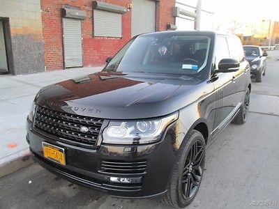 2014 Land Rover Range Rover AWD Premium 2014 RANGE ROVER HSE 3.0L V6 Supercharged LOADED Automatic SUV