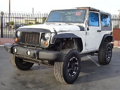 2010 Jeep Wrangler  Sport 4WD 2010 Jeep Wrangler Sport 4WD Damaged Salvage Perfect Project Priced to Sell L@@K