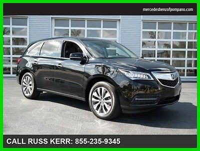 2015 Acura MDX Tech Pkg FWD Clean Carfax Navigation 2015 MDX Tech Pkg Front Wheel Drive We Finance and assist with Shipping