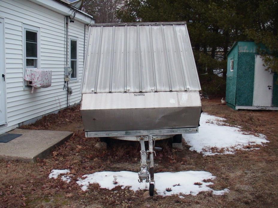6' x 8' Enclosed trailer (modified), ready good working shape.