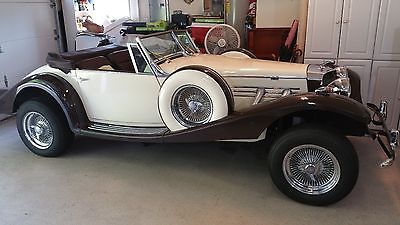 1936 Replica/Kit Makes Classic Roadster  1936 Mercedes Marlene 500K Replica