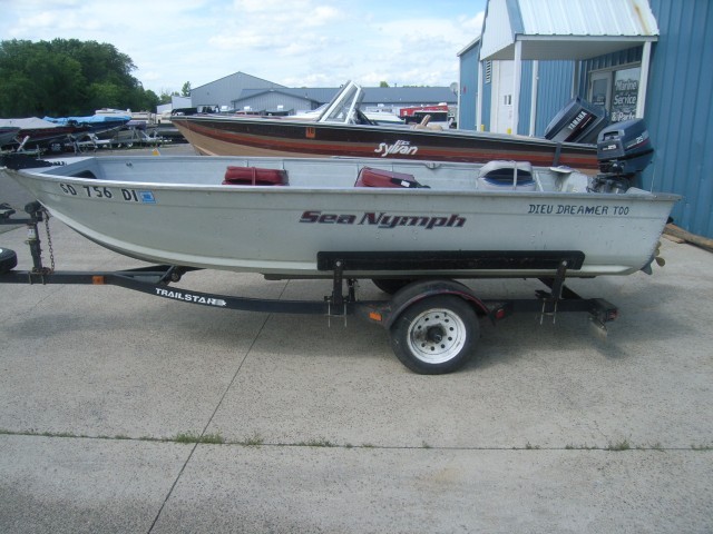1996 Sea Nymph Traveler 14FT FISHING BOAT WITH 3 SWIVEL CHAIRS