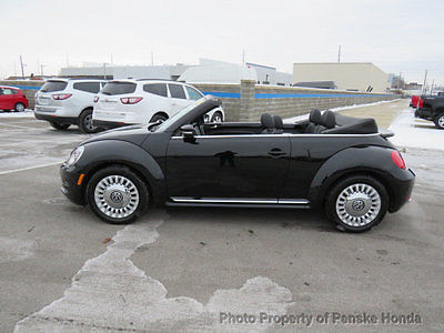 2016 Volkswagen Beetle-New 1.8T S PZEV 2dr Automatic 1.8T S PZEV 2dr Automatic Low Miles Convertible Automatic Gasoline 1.8L 4 Cyl BL