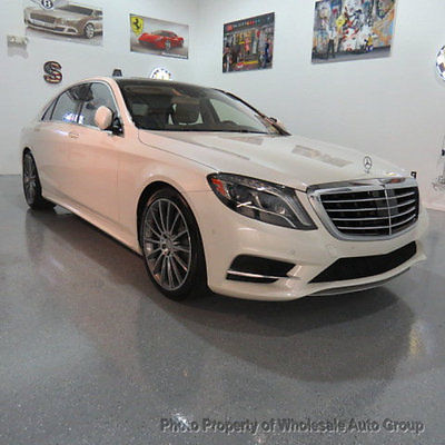 2014 Mercedes-Benz S-Class 4dr Sedan S550 RWD ONE CARFAX CERTIFIED !! WHOLESALE PRICE. FULLY LOADED  !! NATIONWIDE SHIPPING