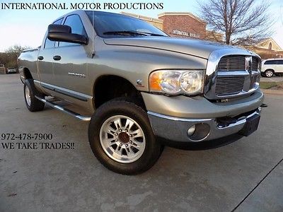 2004 Dodge Ram 2500 SLT 2004 Dodge Ram 2500 SLT Pickup Truck Light Almond Pearl Metallic 5.9L Straight 6