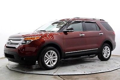 2015 Ford Explorer XLT Sport Utility 4-Door XLT 4WD 3rd Row Nav R Camera Leather Htd Seats Sync Side Steps 9K Must See Save