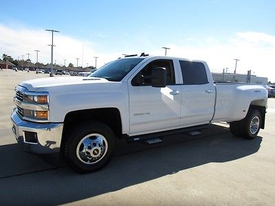 2015 Chevrolet C/K Pickup 3500  2015 Silverado 3500 DRW 4WD Crew LTZ Duramax Diesel Leather Navigation