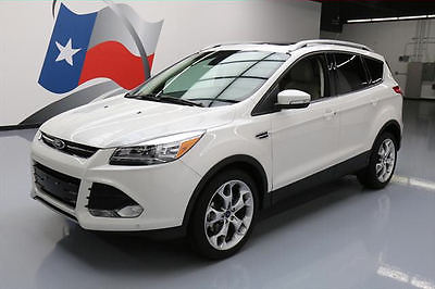 2014 Ford Escape Titanium Sport Utility 4-Door 2014 FORD ESCAPE TITANIUM ECOBOOST PANO ROOF NAV 45K MI #C20654 Texas Direct