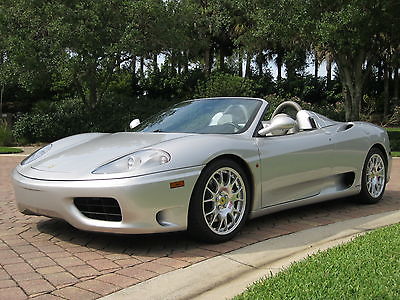 2001 Ferrari 360  One owner 2001 Ferrari 360 Spider F1 with service history from new