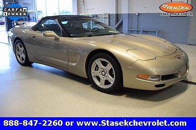 1998 Chevrolet Corvette Base Chevrolet Corvette Light Pewter Metallic with 66,661 Miles, for sale!