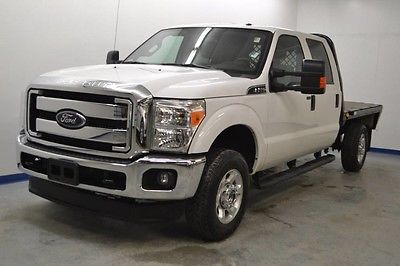 2015 Ford F-350  FLAT BED GAS 6.2 NON SMOKER CLEAN CAR FAX 1 OWNER LOW MILES