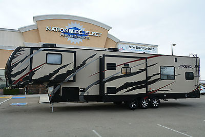 2013 Forest River Wolf Pack Vengeance 376 V Toy Hauler 5th Wheel Travel Trailer