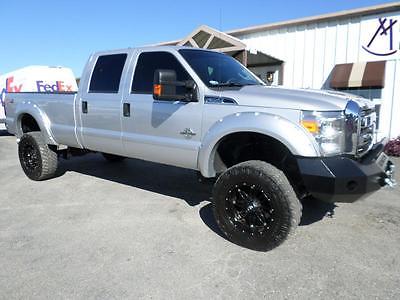 2013 Ford F-350 lariat 2013 FORD F350 CREW SRW, SILVER with 67,829 Miles available now!